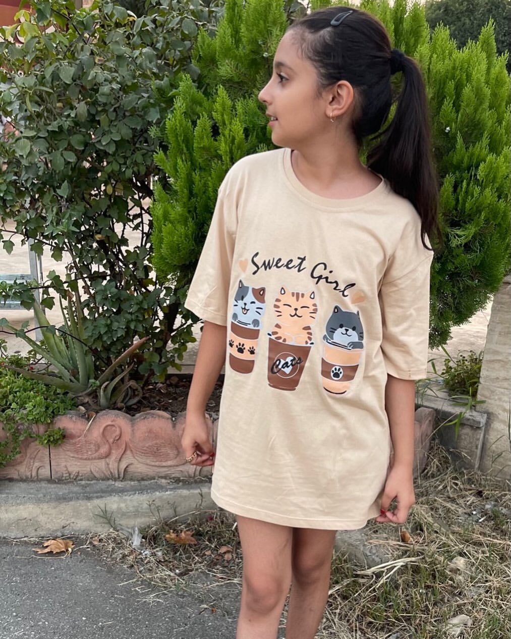 تیشرت لانگ مناسب ۱۲ سال